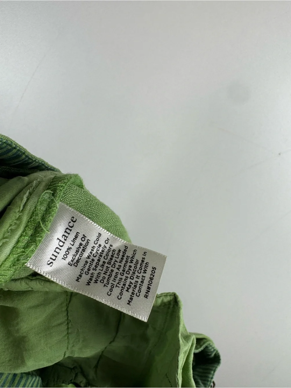 Sundance Oaklee Easy linen wide leg pants size Sz 8 NEW Green Beach Resort